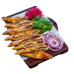 mozzarella pide with meat doner