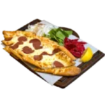 sujuk mozzarella pide